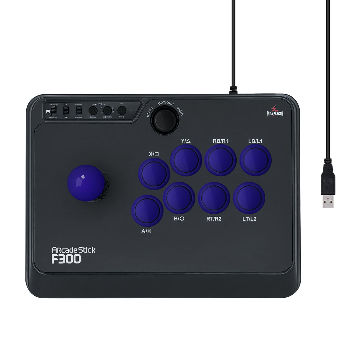 Mayflash Arcade Fightstick F300 for PS4/PS3/XBOX ONE/XBOX 360 
