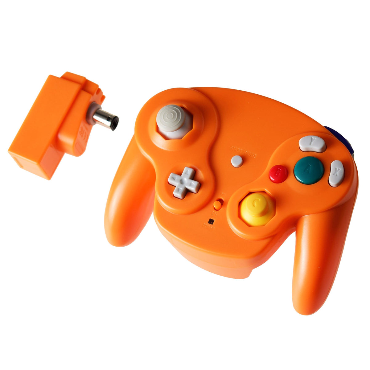 2.4G Wireless Controller for Gamecube Orange – SupremeGameGear