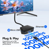 Mcbazel Ethernet Adapter for Amazon Fire TV Devices