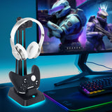 RGB Headphone Stand and Charging Station for Xbox Series X&S/Elite 1/ Elite 2/One/One X/One S/One Elite(SY-One-2030)