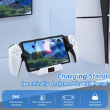 PGTECH Wireless Charger with MCU Temperature Control for PS5 Portal Console-White(GP-530)