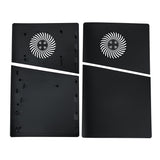 Replacement Side Panel Plate with Vent for PS5 Pro Digital Edition - Black