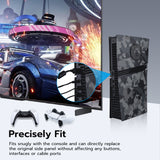 Replacement Side Panel Plate with Vent for PS5 Pro Digital Edition - Camouflage