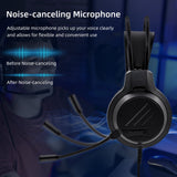 DOBE Wired Stereo Headphone with Mic for PS5/PS4/Xbox/Nintendo Switch/PC-Black(TP5-3592)