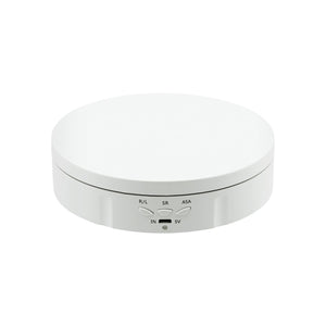 360 Degree Rotating Display Stand - White (14.6cm)