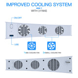 External Cooling Fan for PS5 DE/UHD Console - White (Not for PS5 Slim)