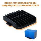 Simple 16-Slot Game Disc Storage Stand for PS5/PS4/Xbox Series X/Series S (KJH-P5-016)